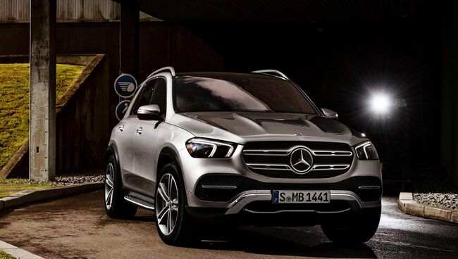 Автомобиль Mercedes-Benz GLE нового поколения