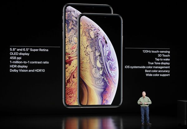 Презентация новых смартфонов Apple iPhone XS и Apple iPhone XS Max. 12 сентября 2018 года