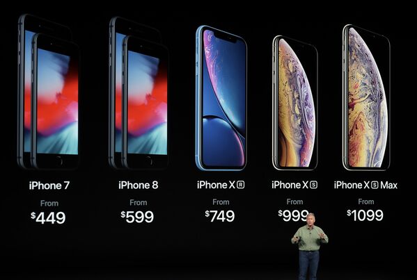 Презентация новых смартфонов Apple iPhone XS, iPhone XS Max и iPhone XR. 12 сентября 2018 года