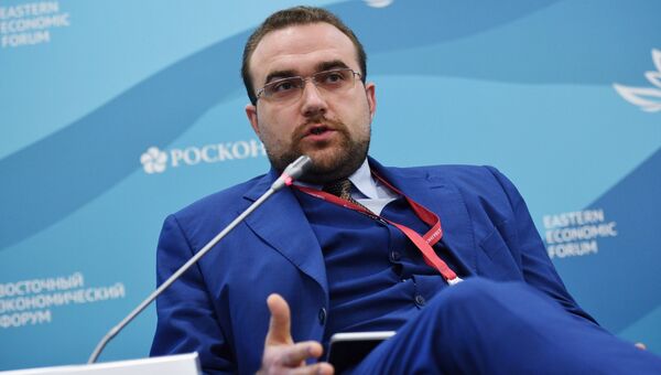 Заместитель министра РФ по развитию Дальнего Востока Александр Крутиков на IV Восточном экономическом форуме