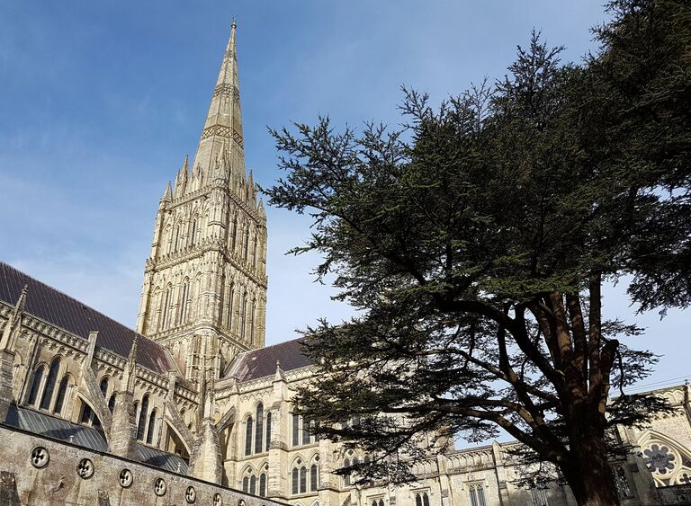 Собор Девы Марии в английском городе Солсбери