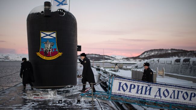 Атомная подводная лодка Юрий Долгорукий