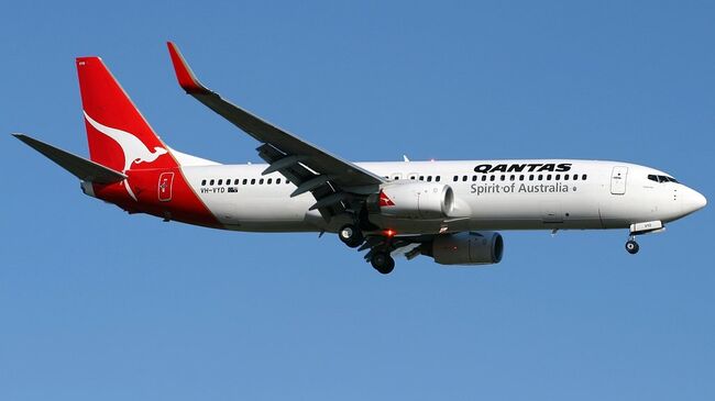 Самолет Boeing 737-800 авиакомпании Qantas