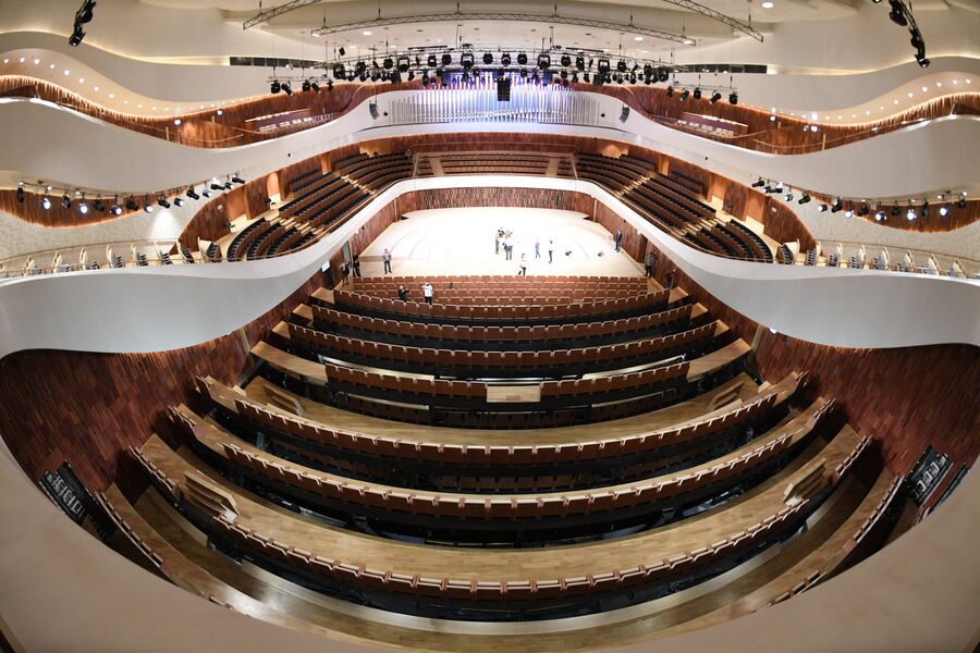 Московский концертный зал Зарядье