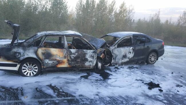 ДТП в Новоусманском районе Воронежской области, в котором погибло 5 человек. 16 сентября 2018