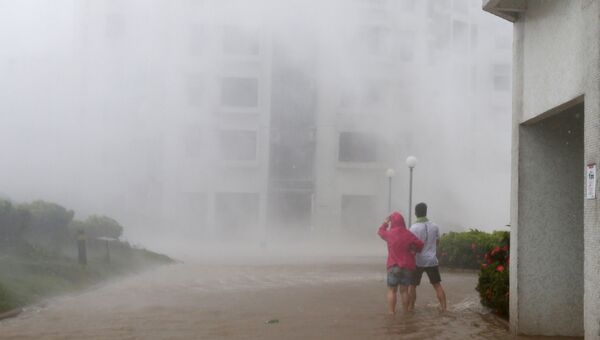 Тайфун Мангхут. 16 сентября 2018