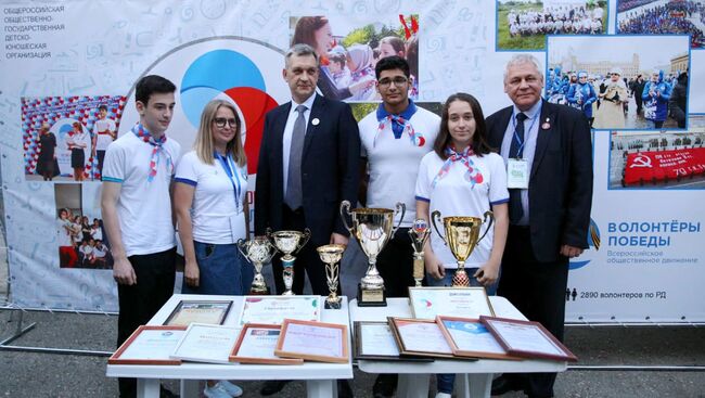 Волонтеры Победы принимают участие в форуме Каспий-2018