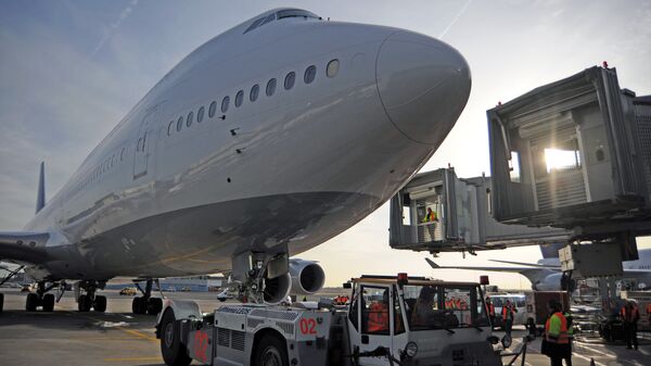 Cамолет Boeing 747-8. Архивное фото