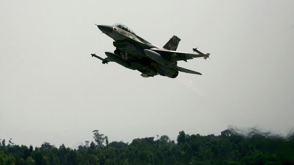 Израильский истребитель F-16. Архивное фото