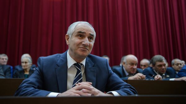 Спикер парламента Республики Абхазия Валерий Бганба. Архивное фото