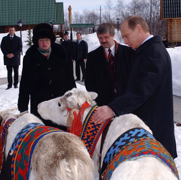 Владимир Путин в Ямало-Ненецком автономном округе