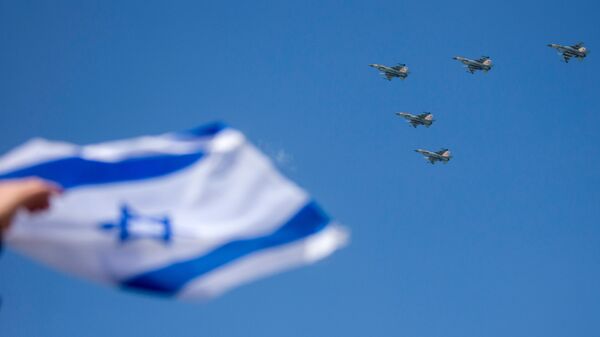 Израильские истребители F-16. Архивное фото