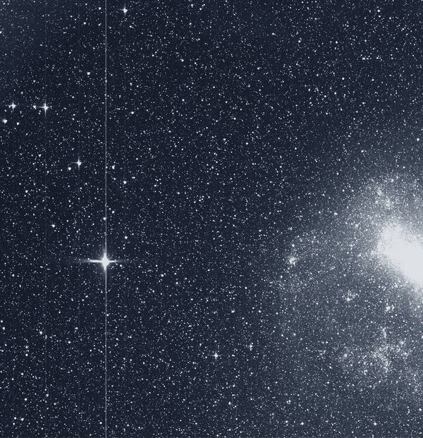 Первая научная фотография, полученная телескопом TESS