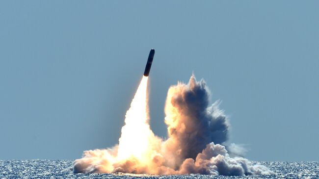 Запуск ракеты Trident II D5