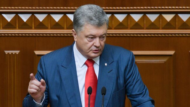 Президент Украины Петр Порошенко, архивное фото