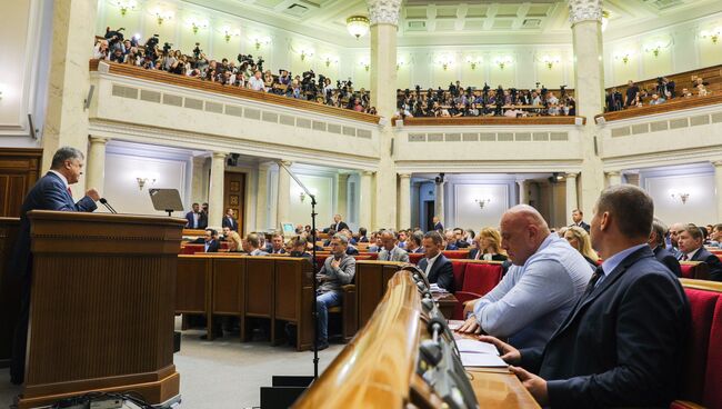 Заседание Верховной рады Украины, архивное фото