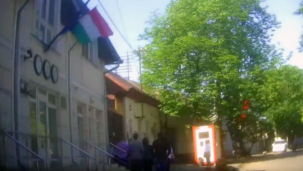 Здание консульства Венгрии в Берегово