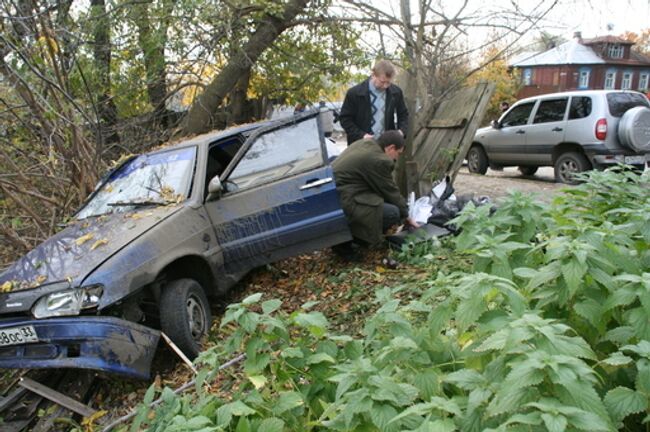 На месте аварии, в которой погиб 44-летний олимпийский чемпион и чемпион мира по лыжным гонкам Алексей Прокуроров