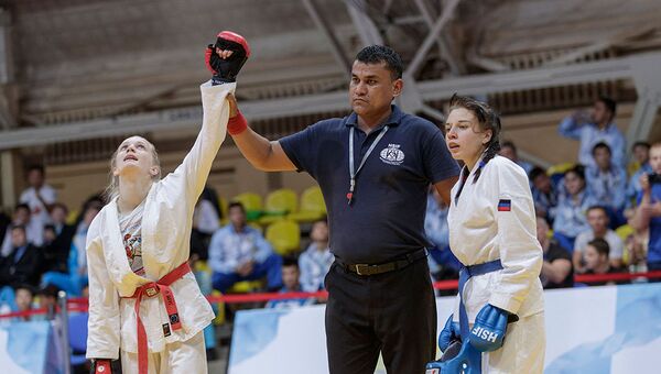 Около трехсот спортсменов из России и стран зарубежья принимают участие в Первенстве мира по рукопашному бою в Туле