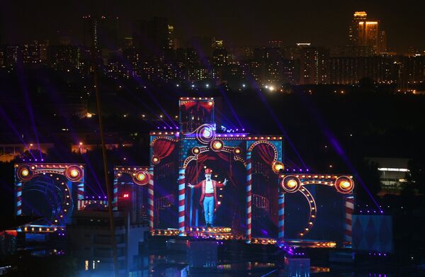 Церемония открытия международного фестиваля Круг Света на Гребном канале в Москве