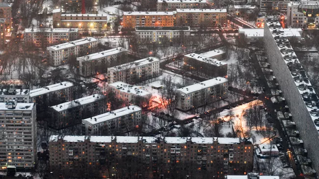 Жилые дома в Подмосковье. Архивное фото