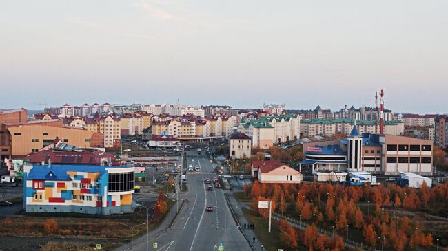 Современная жилая застройка в Салехарде