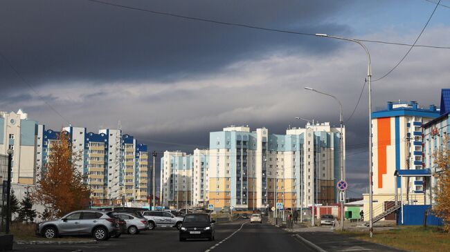 Современная жилая застройка в Салехарде. Архивное фото