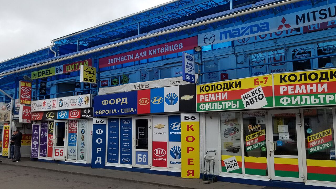Сравнение спроса на контрактные/новые запчасти по категориям