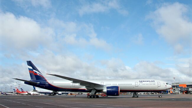 Boeing B777 Аэрофлота. Архивное фото