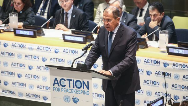 Сергей Лавров на Генеральной Ассамблее ООН. 25 сентября 2018