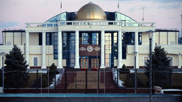 Здание Правительства Республики Ингушетия. Архивное фото