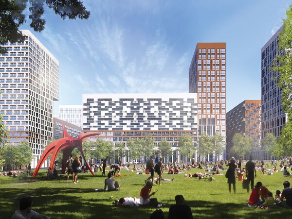 Проект консорциума Nikken Sekkei, UNK Project Проект консорциума Nikken Sekkei, UNK Project