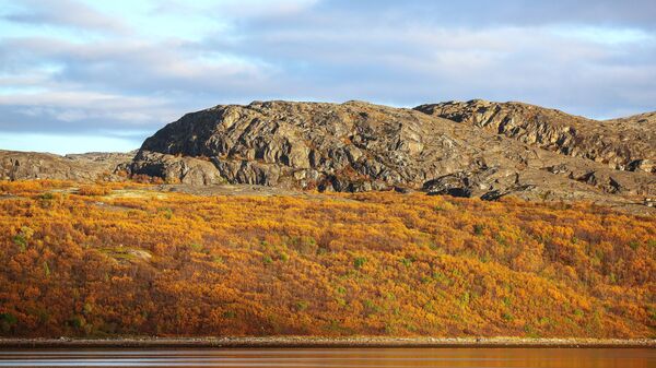 Скалы на полуострове Немецкий в Печенгском районе Мурманской области