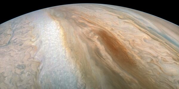 Фотография поверхности Южного экваториального пояса Юпитера