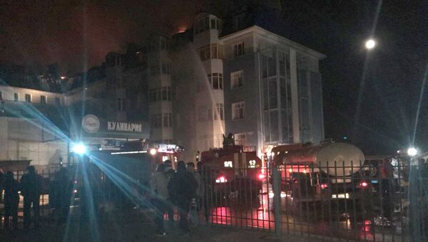 Пожар в жилом доме на улице Вавилова в Томске. 27 сентября 2018