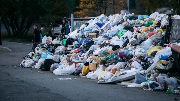 Свалка мусора в Челябинске