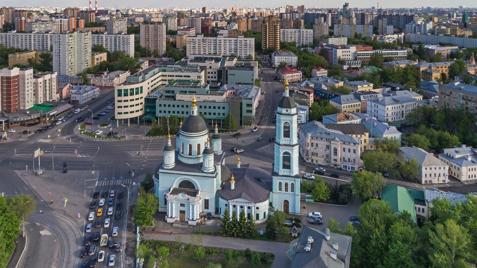 Храм Сергия Радонежского на Рогожской Слободе в Москве - РИА Новости, 1920, 06.09.2020