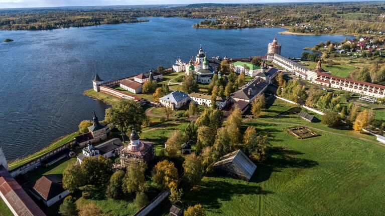 Кирилло-Белозерский монастырь в селе Горицы Вологодской области