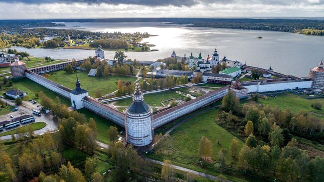 Кирилло-Белозерский монастырь в селе Горицы Вологодской области