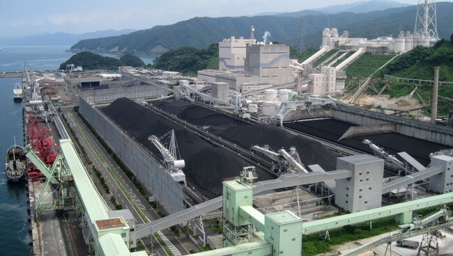 Угольная ТЭС в Японии