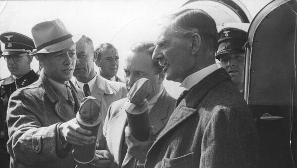 Визит премьер-министра Великобритании Невилла Чемберлена в Германию в 1938 году