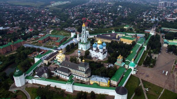 Троице-Сергиева лавра в городе Сергиевом Посаде Московской области. Архивное фото