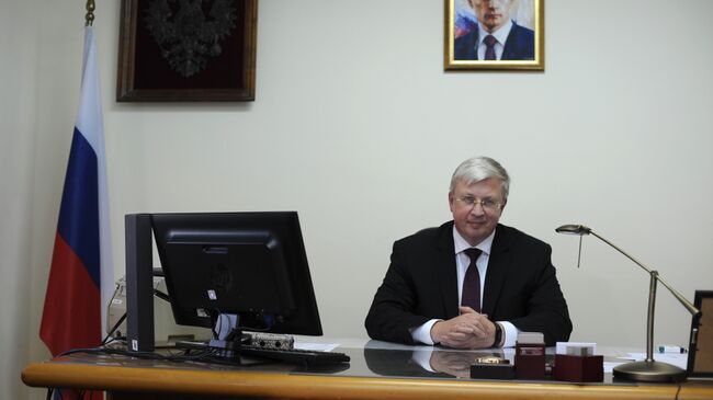 Посол России в Македонии Сергей Баздникин