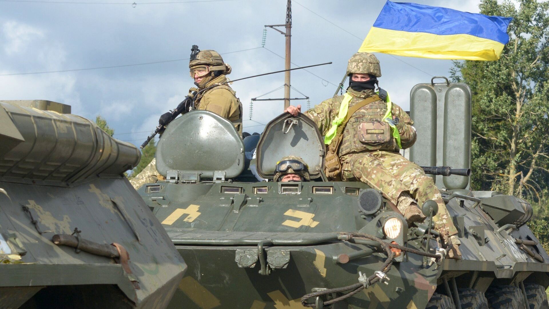 Военнослужащие вооруженных сил Украины. Архивное фото - РИА Новости, 1920, 16.08.2024