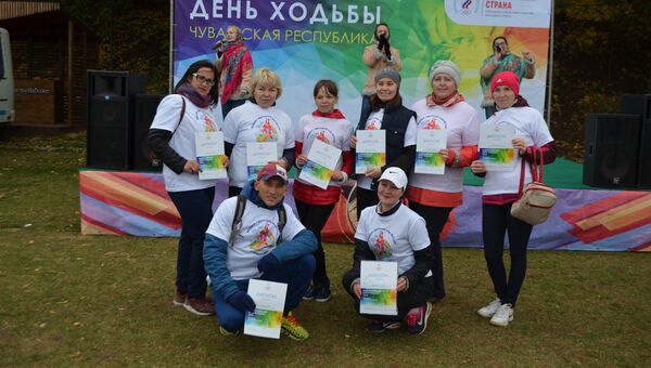 Более 2,5 тысяч жителей Чувашии приняли участие во Всероссийском дне ходьбы