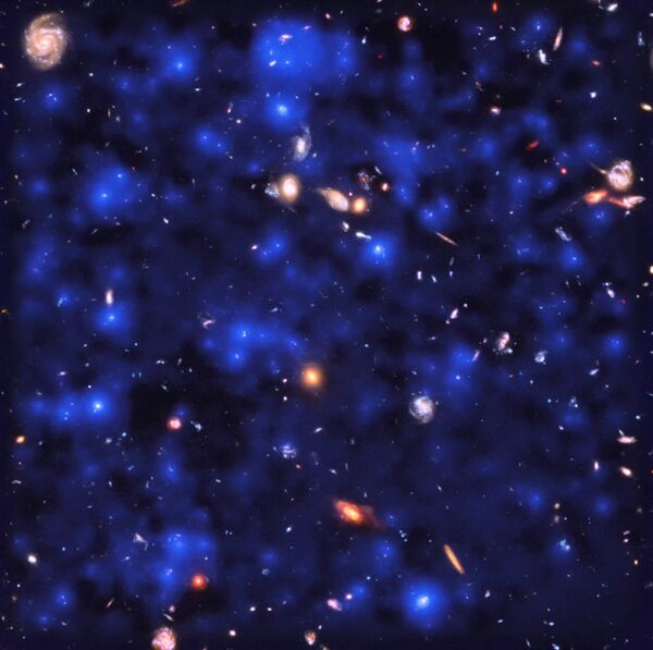 Первые галактики Вселенной, окруженные газовыми коконами