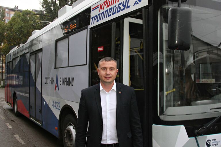 Генеральный директор ГУП РК Крымтроллейбус Илья Прокопьев