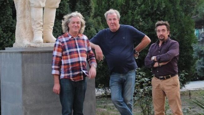 Ведущие шоу The Grand Tour в Грузии