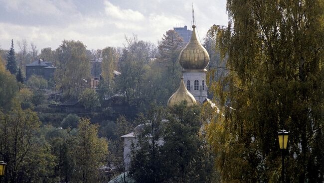 Вид на Троице-Сергиеву лавру. Архивное фото