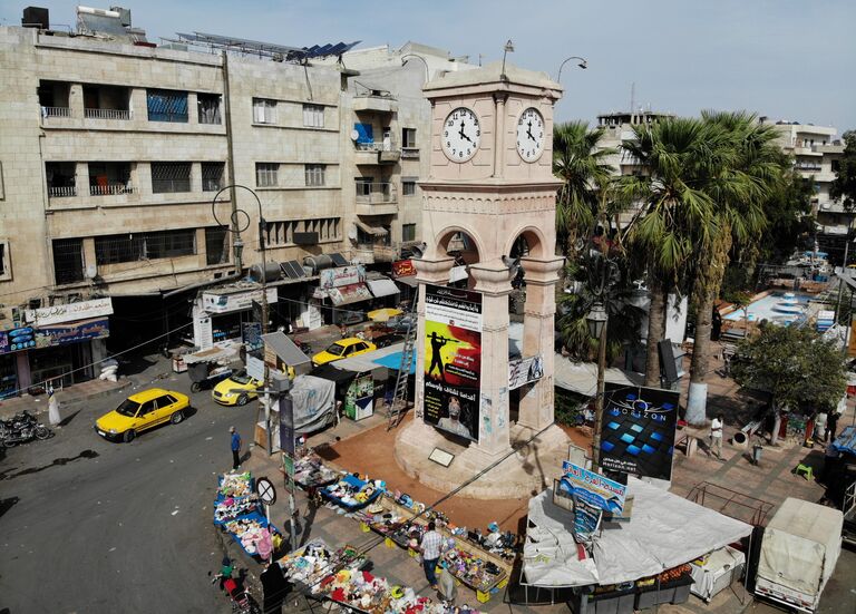 Вид на Идлиб